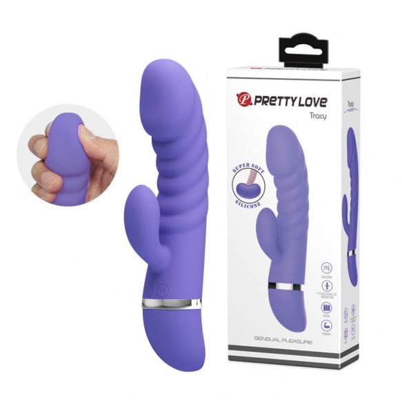 Pretty Love - Tracy Super Soft Massager Wand (Chargeable - Purple) Pretty Love - Tracy Super Soft Massager Wand (Chargeable - Purple)